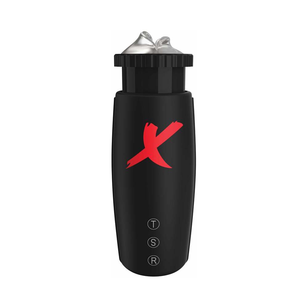 PDX BRANDS - PDX ELITE MOTO-BATOR THRUSTING SUCTION MASTURBATOR CLEAR/BLACK