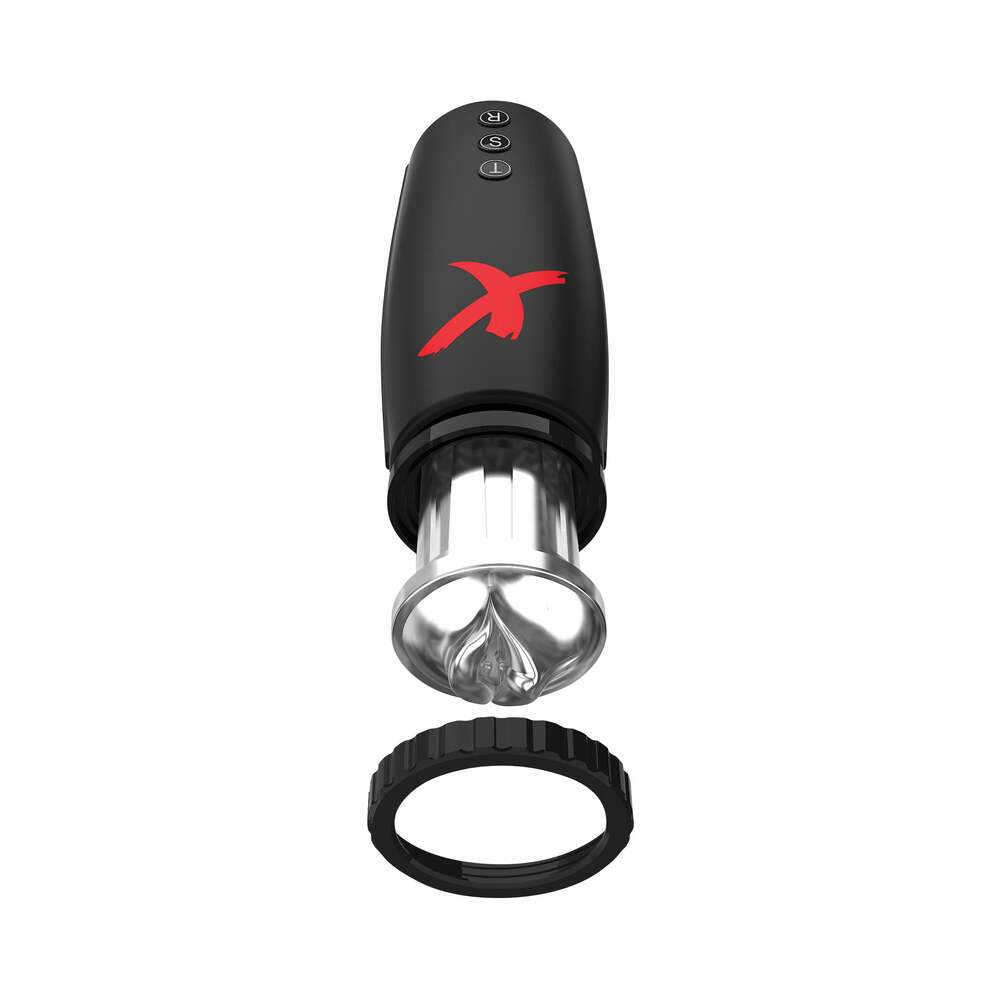 PDX BRANDS - PDX ELITE MOTO-BATOR THRUSTING SUCTION MASTURBATOR CLEAR/BLACK