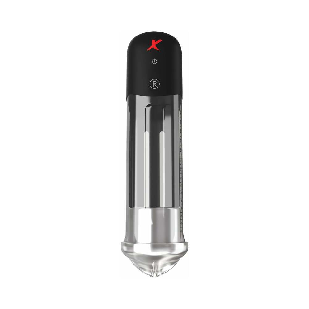 PDX BRANDS - PDX ELITE BLOWJOB POWER PUMP AUTOMATED SUCTION CLEAR/BLACK