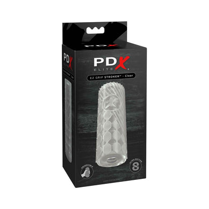PDX BRANDS - PDX ELITE EZ GRIP STROKER CLEAR