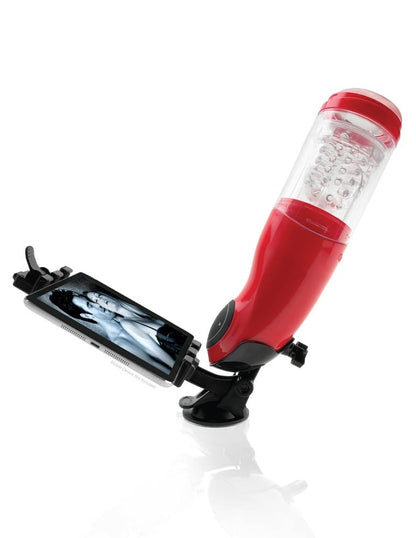 PIPEDREAM - PDX EXTREME - MEGA-BATOR MOUTH  RED/CLEAR