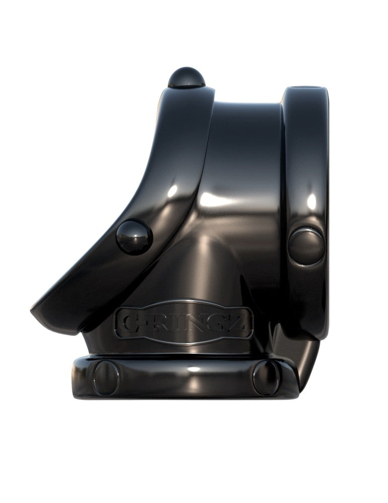 PIPEDREAM - FANTASY C-RINGZ - ROCK HARD COCK PIPE  BLACK