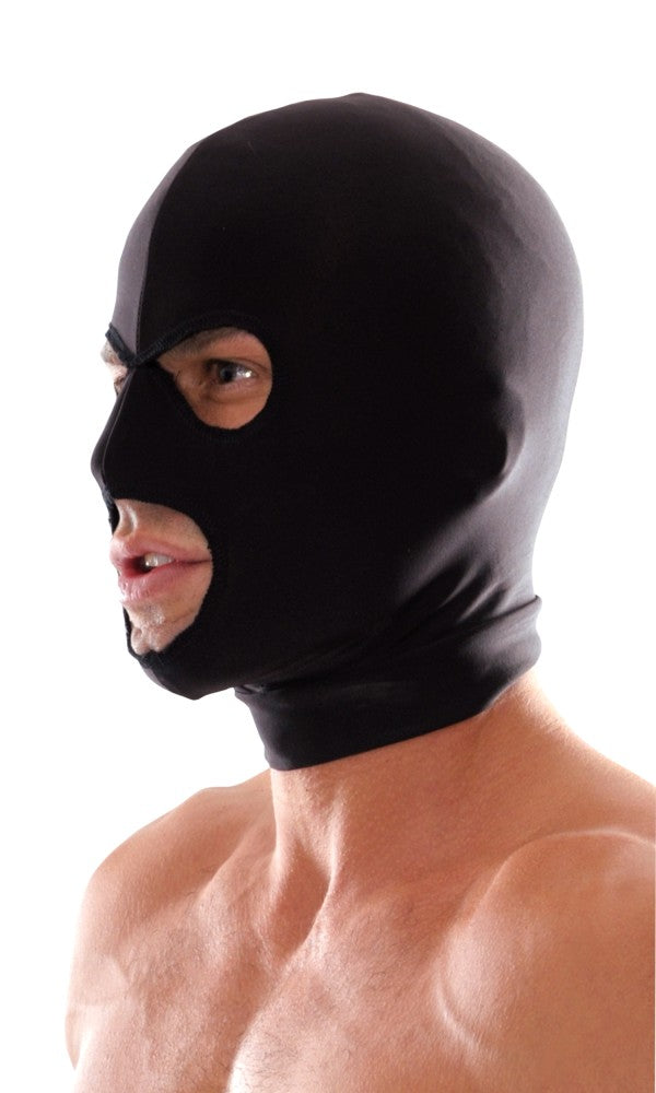 PIPEDREAM - FETISH FANTASY SERIES - SPANDEX 3 HOLE HOOD BLACK