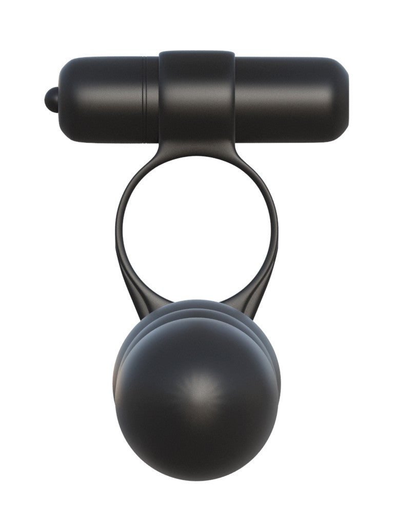PIPEDREAM - FANTASY C-RINGZ - POSABLE PARTNER DOUBLE PENETRATOR  BLACK