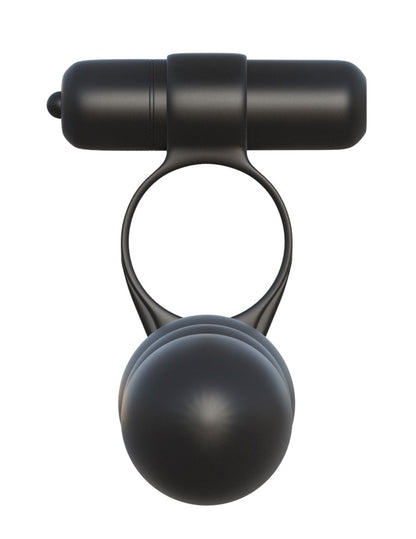 PIPEDREAM - FANTASY C-RINGZ - POSABLE PARTNER DOUBLE PENETRATOR  BLACK