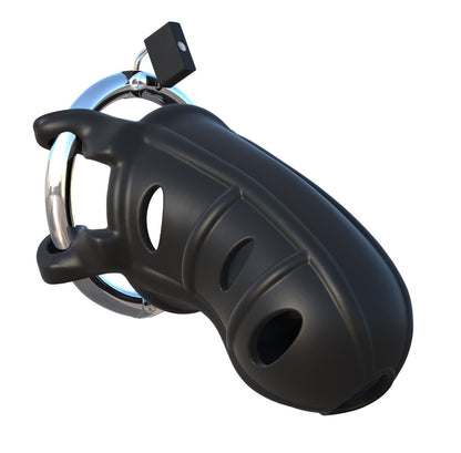 PIPEDREAM - FANTASY C-RINGZ - HARDCORE SILICONE COCK BLOCKER  BLACK