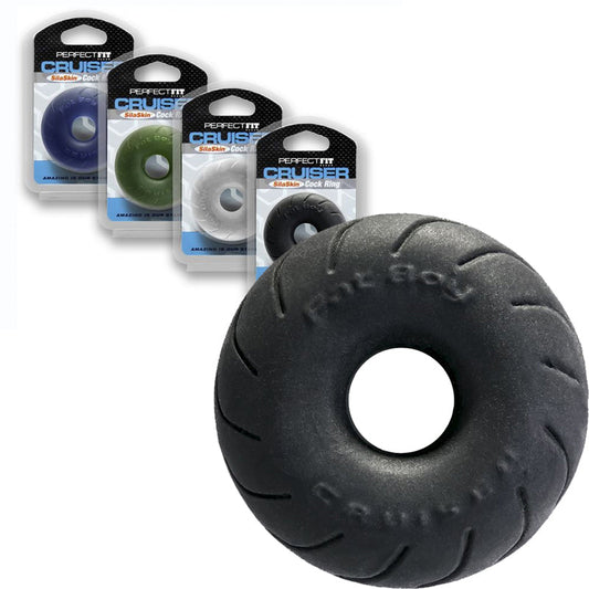 PERFECT FIT CRUISER COCK RING BLACK