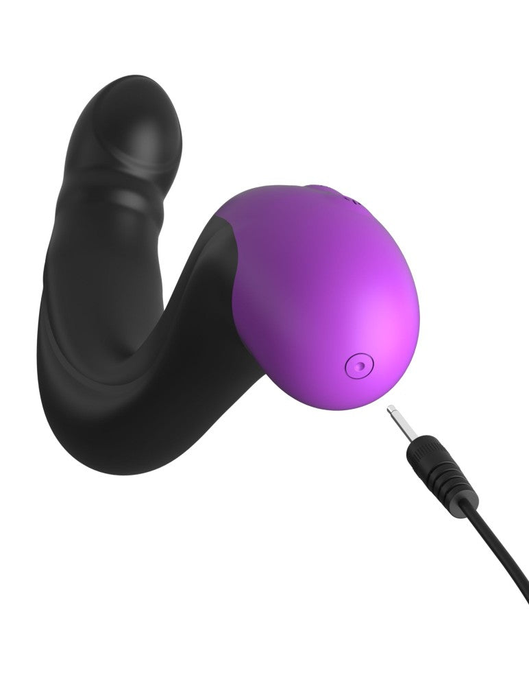 PIPEDREAM - ANAL FANTASY ELITE - HYPER-PULSE P-SPOT MASSAGER BLACK/ PURPLE