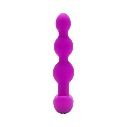 B-VIBE - TRIPLET RECHARGEABLE REMOTE CONTROLLED VIBRATING ANAL BEADS PLUG