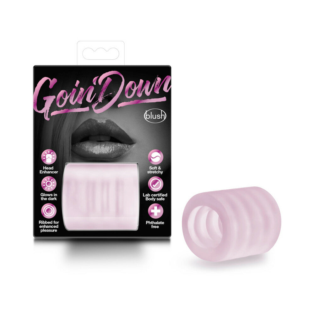 X5 MEN GOIN'' DOWN BJ STROKER ORAL ENHANCER PINK