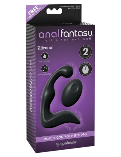 PIPEDREAM - ANAL FANTASY ELITE - REMOTE CONTROL P-SPOT PRO  BLACK