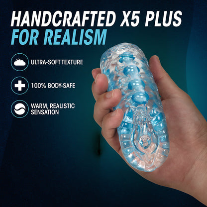 M FOR MEN SUPER STROKER VAGINA CLEAR