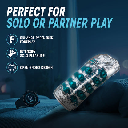 M FOR MEN SUPER STROKER VAGINA CLEAR