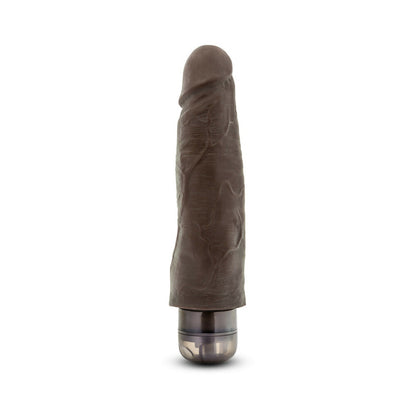 DR. SKIN VIBE 14 REALISTIC 8 IN. VIBRATING DILDO BROWN