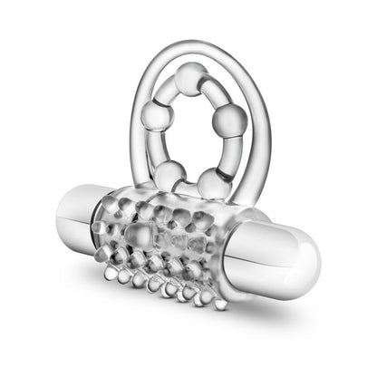 BLUSH - STAY HARD VIBRATING SUPER CLITIFIER COCKRING CLEAR
