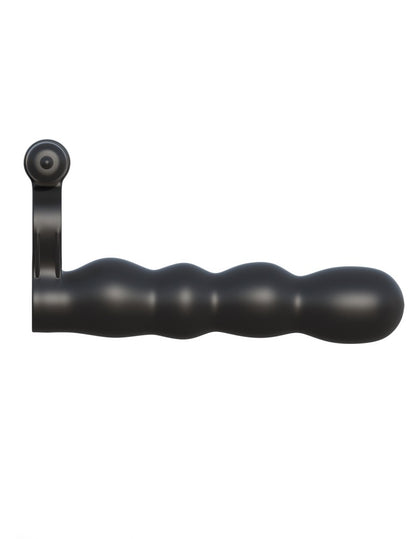 PIPEDREAM - FANTASY C-RINGZ - POSABLE PARTNER DOUBLE PENETRATOR  BLACK