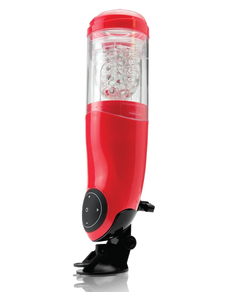 PIPEDREAM - PDX EXTREME - MEGA-BATOR MOUTH  RED/CLEAR
