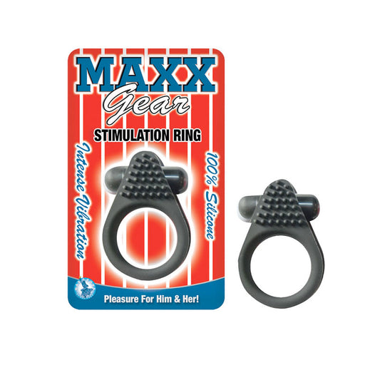 MAXX GEAR STIMULATION RING BLACK