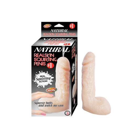 NASSTOYS - NATURAL REALSKIN SQUIRTING PENIS #1