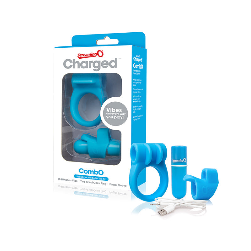 SCREAMING O CHARGED COMBO KIT #1 - BLUE