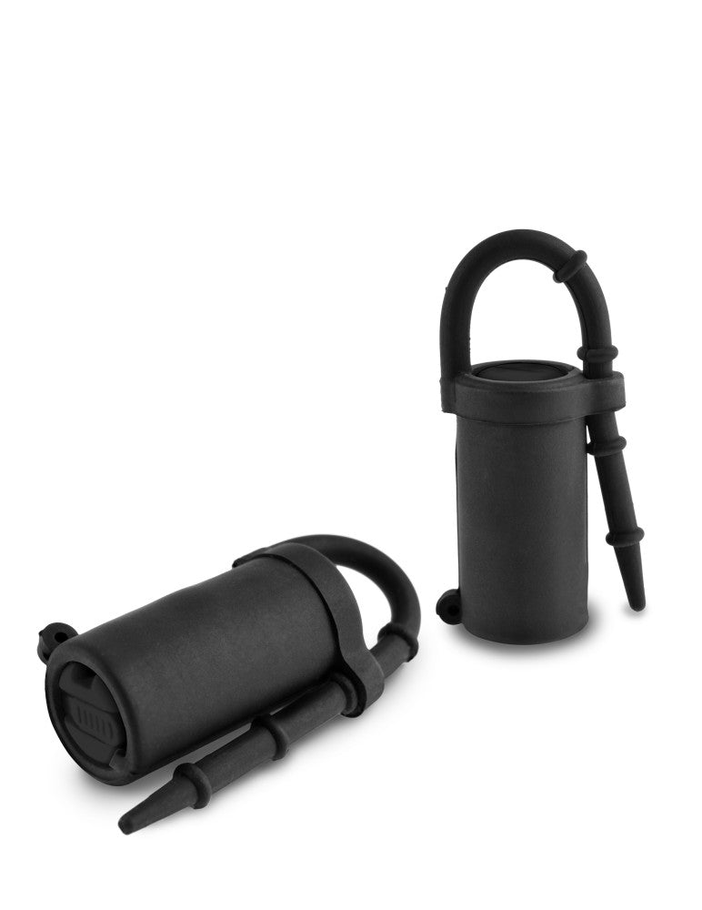PIPEDREAM - FETISH FANTASY SERIES LIMITED EDITION - VIBRATING SILICONE NIPPLE TEAZERS  BLACK