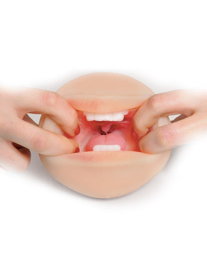 PIPEDREAM - PDX EXTREME - FUCK ME SILLY TO GO - DEEP THROAT COCKSUCKER MEGA STROKER  LIGHT