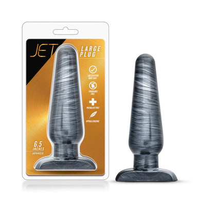 BLUSH - JET LARGE PLUG CARBON METALLIC BLACK