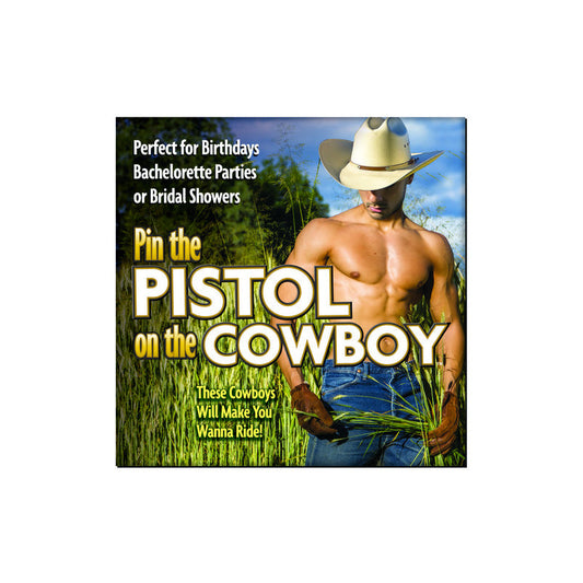 PIN THE PISTOL ON THE COWBOY