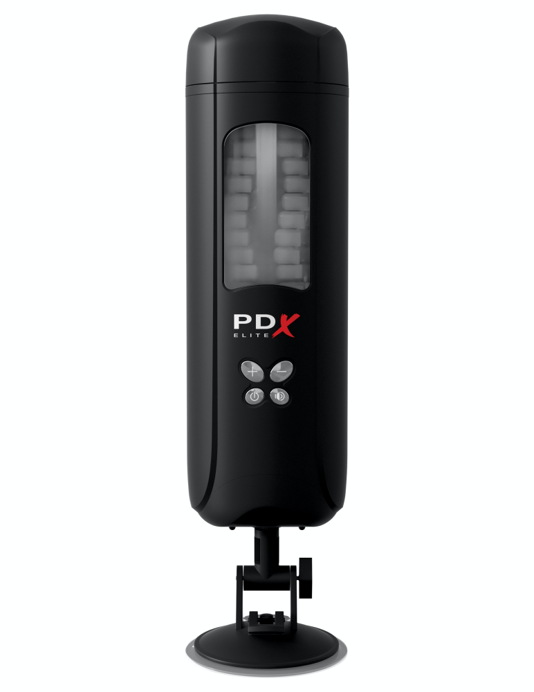 PIPEDREAM - PDX ELITE - ULTIMATE MILKER  CLEAR/BLACK