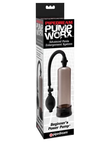 PIPEDREAM - PUMP WORX - PUMP WORX BEGINNER'S POWER PUMP  SMOKE/BLACK