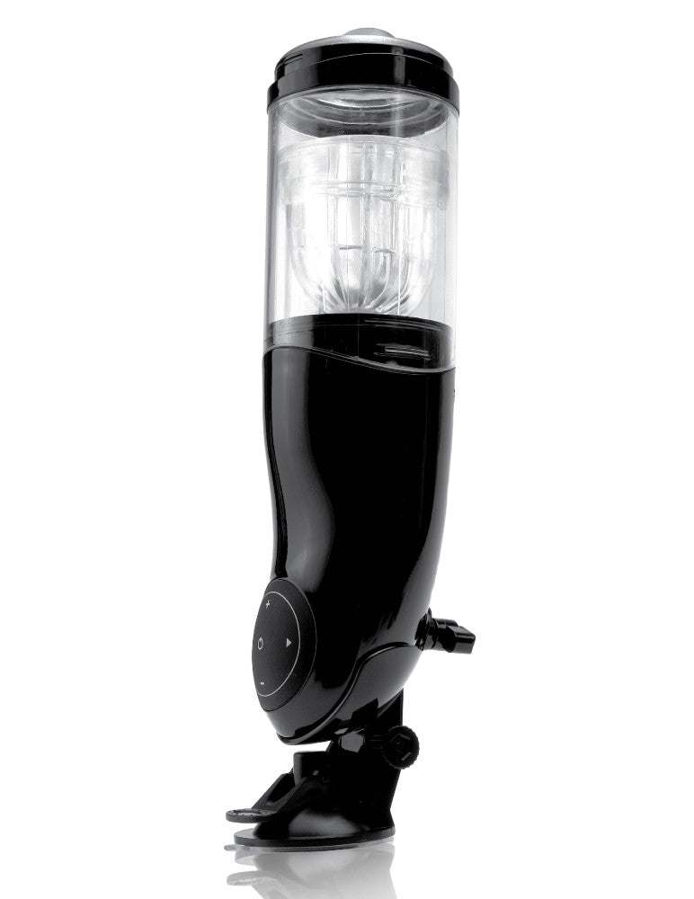 PIPEDREAM - PDX EXTREME - MEGA-BATOR ASS  BLACK/ CLEAR