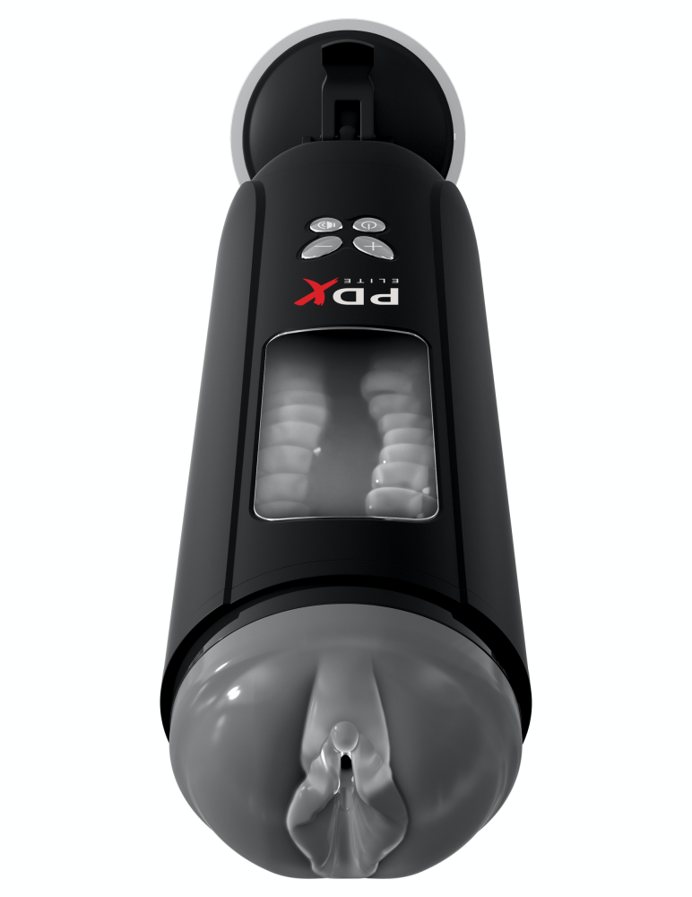 PIPEDREAM - PDX ELITE - ULTIMATE MILKER  CLEAR/BLACK