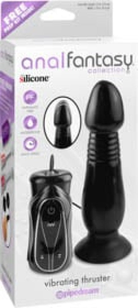 PIPEDREAM - ANAL FANTASY COLLECTION - VIBRATING THRUSTER  BLACK