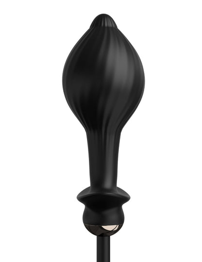 PIPEDREAM - ANAL FANTASY ELITE - AUTO-THROB INFLATABLE VIBRATING PLUG BLACK
