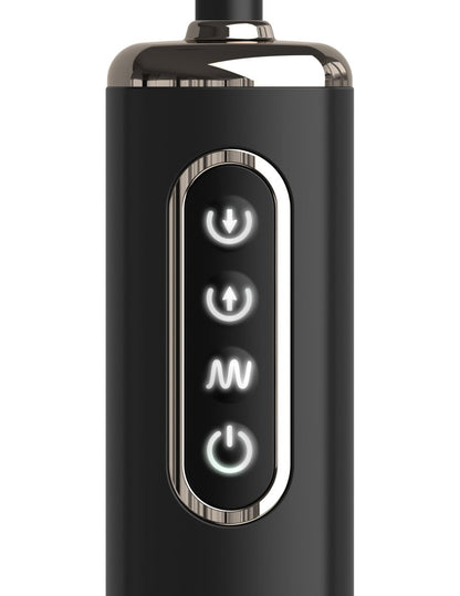PIPEDREAM - ANAL FANTASY ELITE - AUTO-THROB INFLATABLE VIBRATING PLUG BLACK