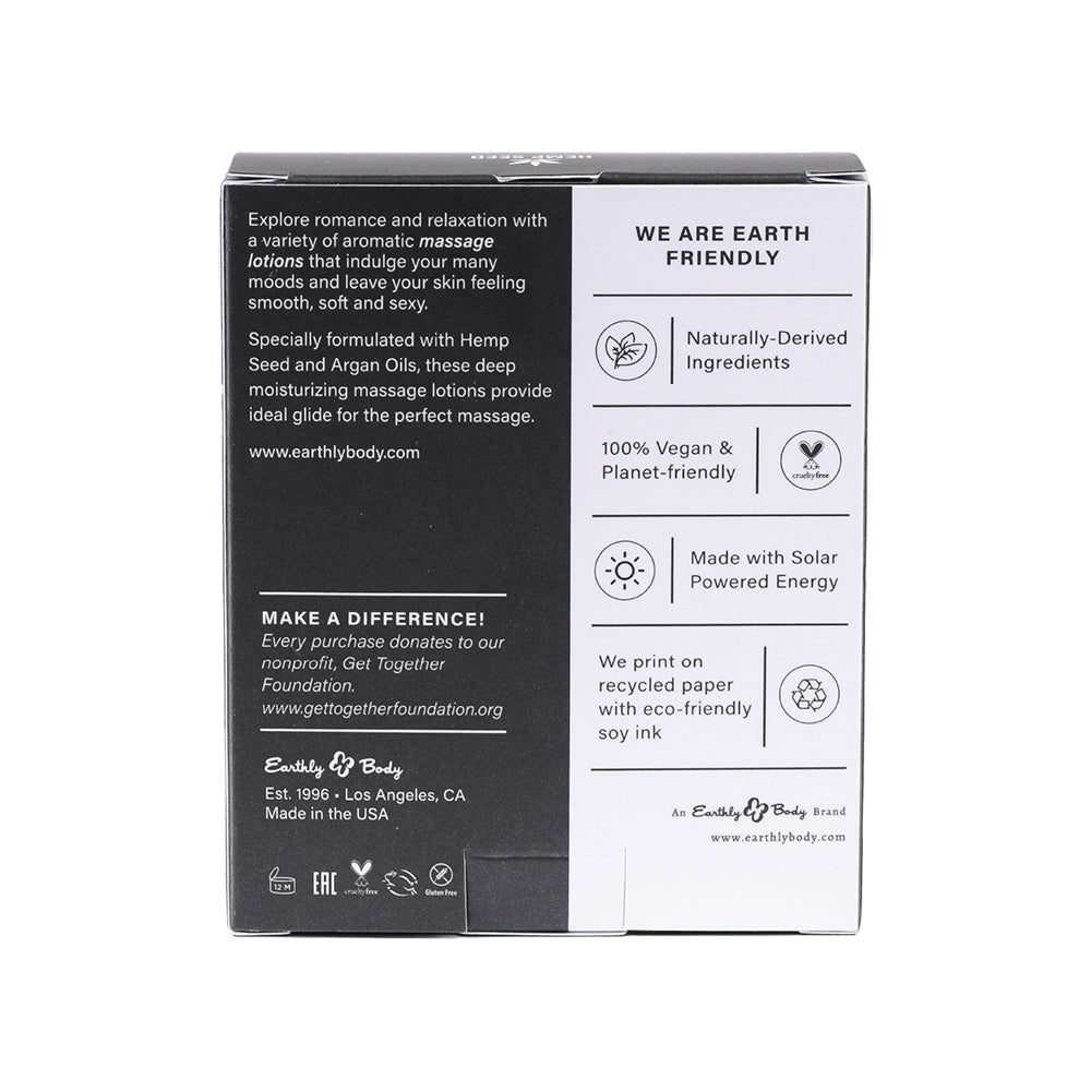 EARTHLY BODY GIFT SET MASSAGE A TROIS: ISLE OF YOU, SKINNY DIP, NAKED IN THE WOODS