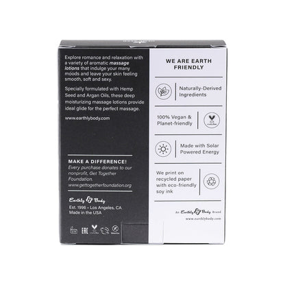 EARTHLY BODY GIFT SET MASSAGE A TROIS: ISLE OF YOU, SKINNY DIP, NAKED IN THE WOODS