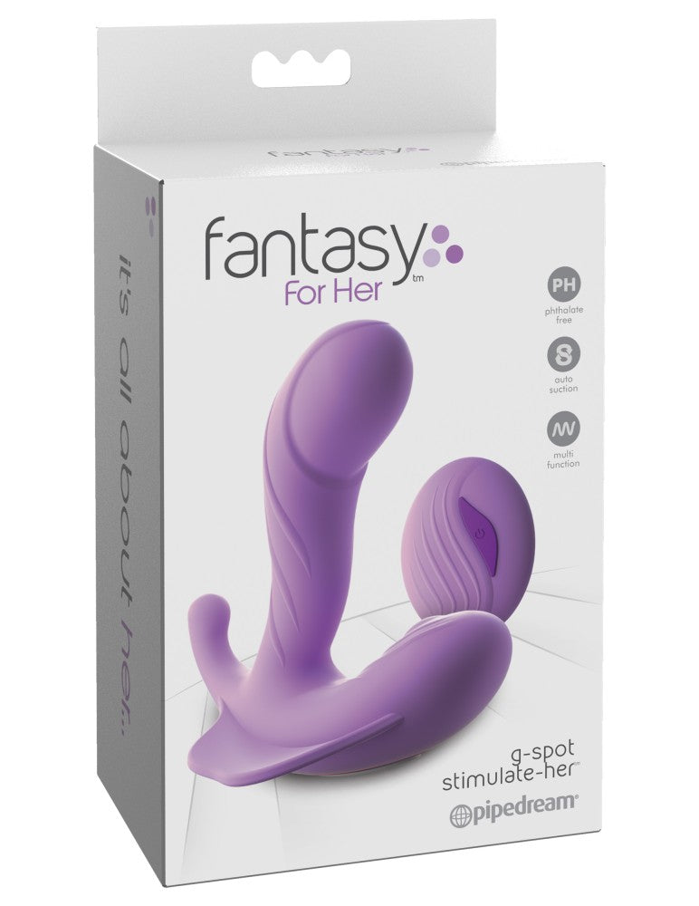 PIPEDREAM - FANTASY FOR HER - G-SPOT STIMULATE-HER  PURPLE