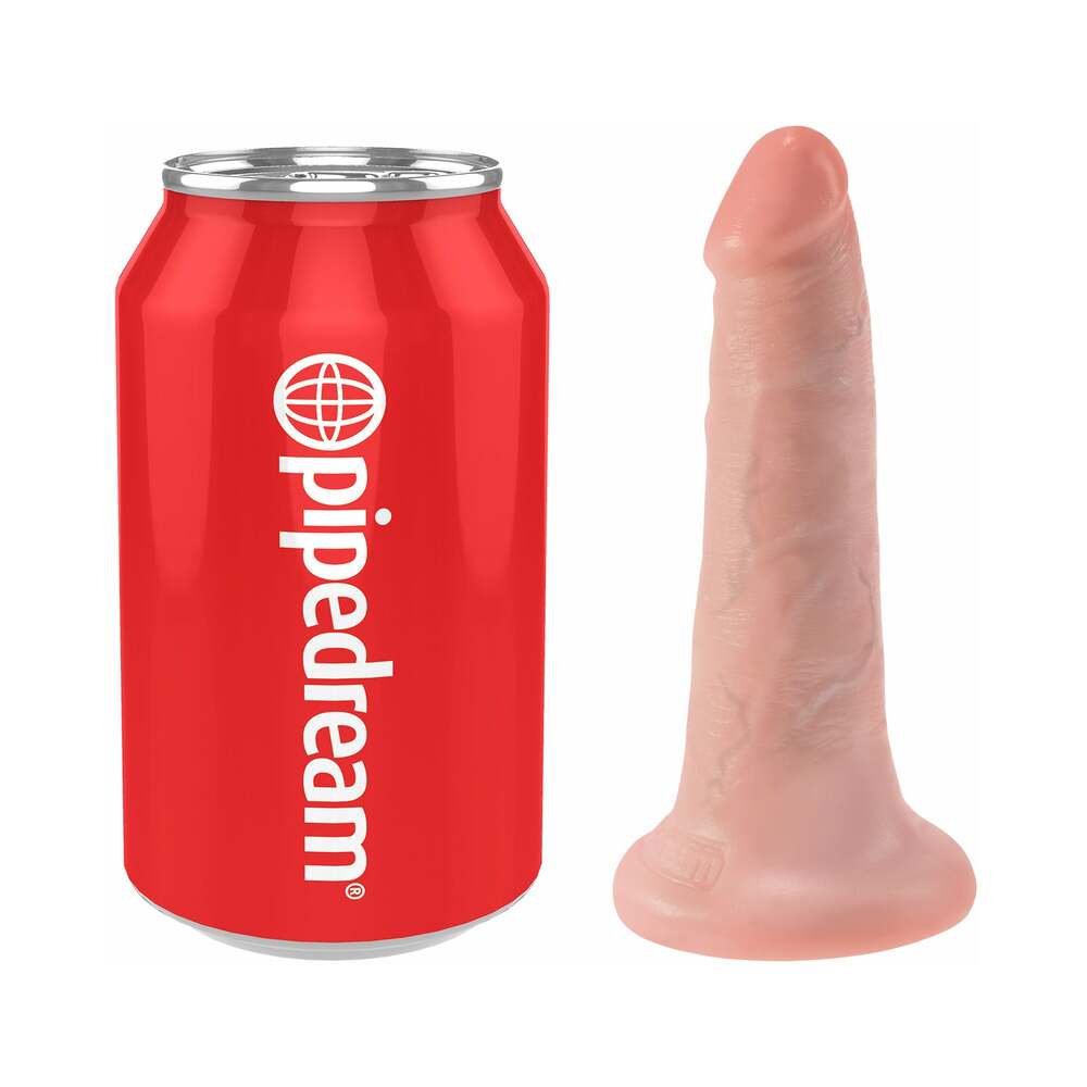 PIPEDREAM - KING COCK 5 IN. COCK REALISTIC DILDO WITH SUCTION CUP TAN