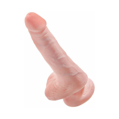PIPEDREAM - KING COCK 6 IN. COCK WITH BALLS REALISTIC SUCTION CUP DILDO BEIGE