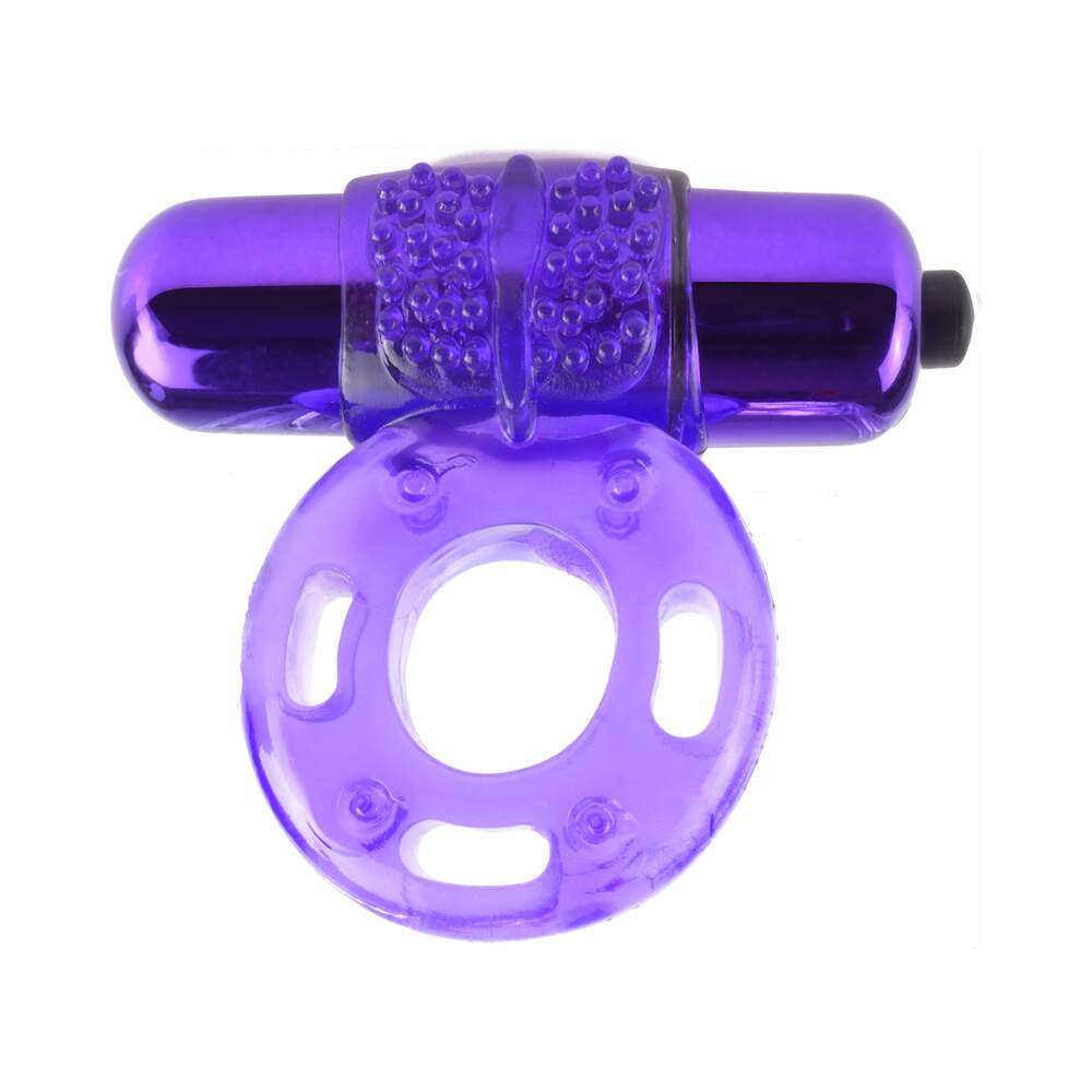 PIPEDREAM - FANTASY C-RINGZ VIBRATING SUPER RING PURPLE
