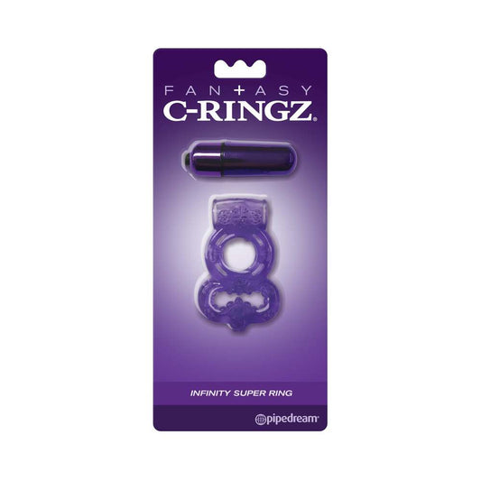 PIPEDREAM - FANTASY C-RINGZ INFINITY SUPER ANILLO PÚRPURA