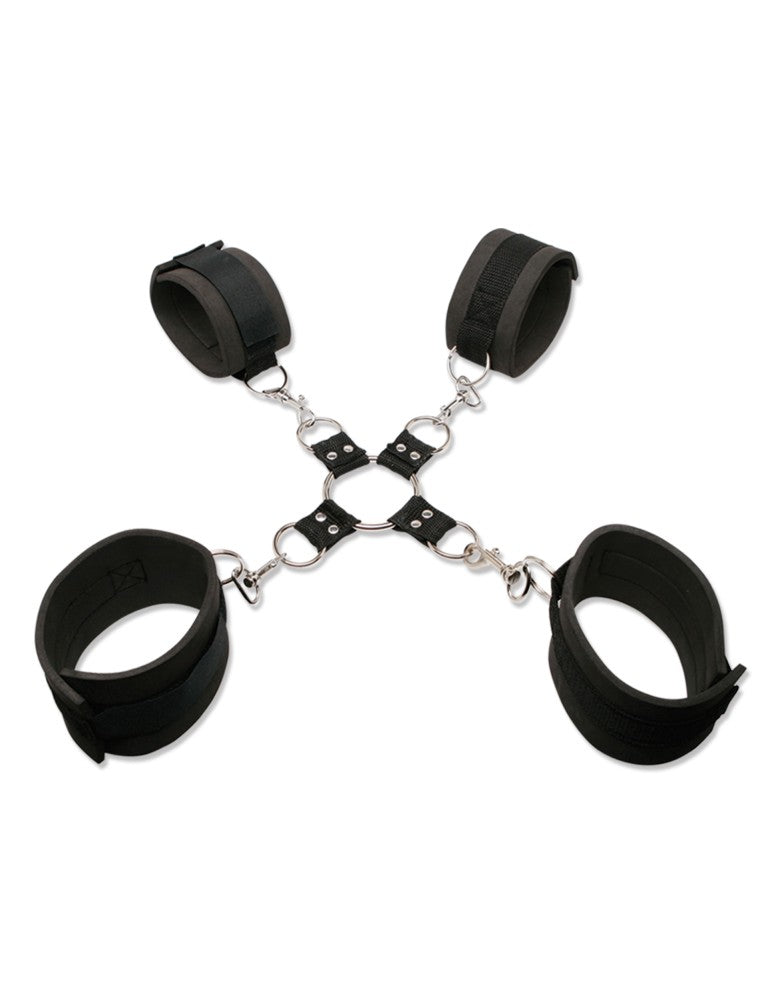 PIPEDREAM - FETISH FANTASY SERIES - EXTREME HOG-TIE KIT  BLACK
