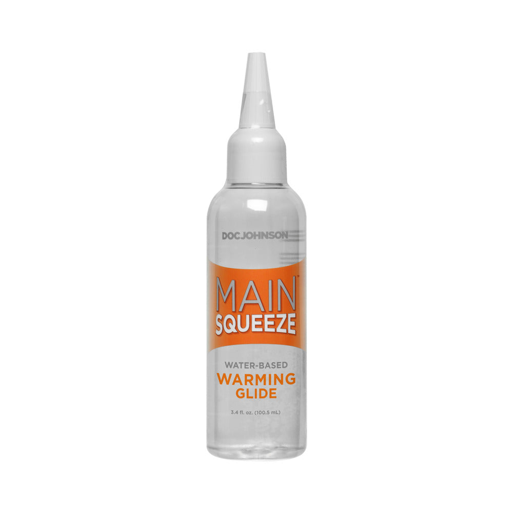 DOC JOHNSON - MAIN SQUEEZE - WARMING - 3.4 FL. OZ.