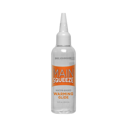 DOC JOHNSON - MAIN SQUEEZE - WARMING - 3.4 FL. OZ.