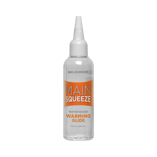 DOC JOHNSON - MAIN SQUEEZE - WARMING - 3.4 FL. OZ.