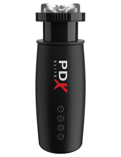 PIPEDREAM - PDX ELITE - MOTORBATOR 2  CLEAR/BLACK