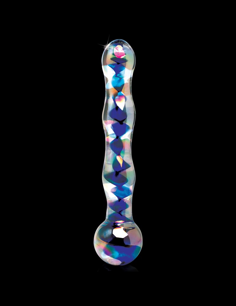 PIPEDREAM - ICICLES - NO. 8  CLEAR/BLUE