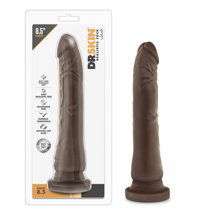 BLUSH - DR. SKIN BASIC 8.5 REALISTIC 8.5 IN. DILDO
