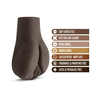 BLUSH - HOT CHOCOLATE DOGGY STYLE DEANNA VIBRATING MASTURBATOR BROWN